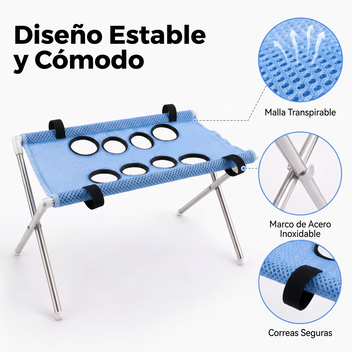 PawDock™ – Hamaca de Baño para Mascotas